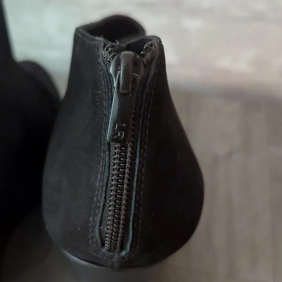 Leoffler Randall Nubuck Leather Platform Wedge Bootie - Picture 6 of 14